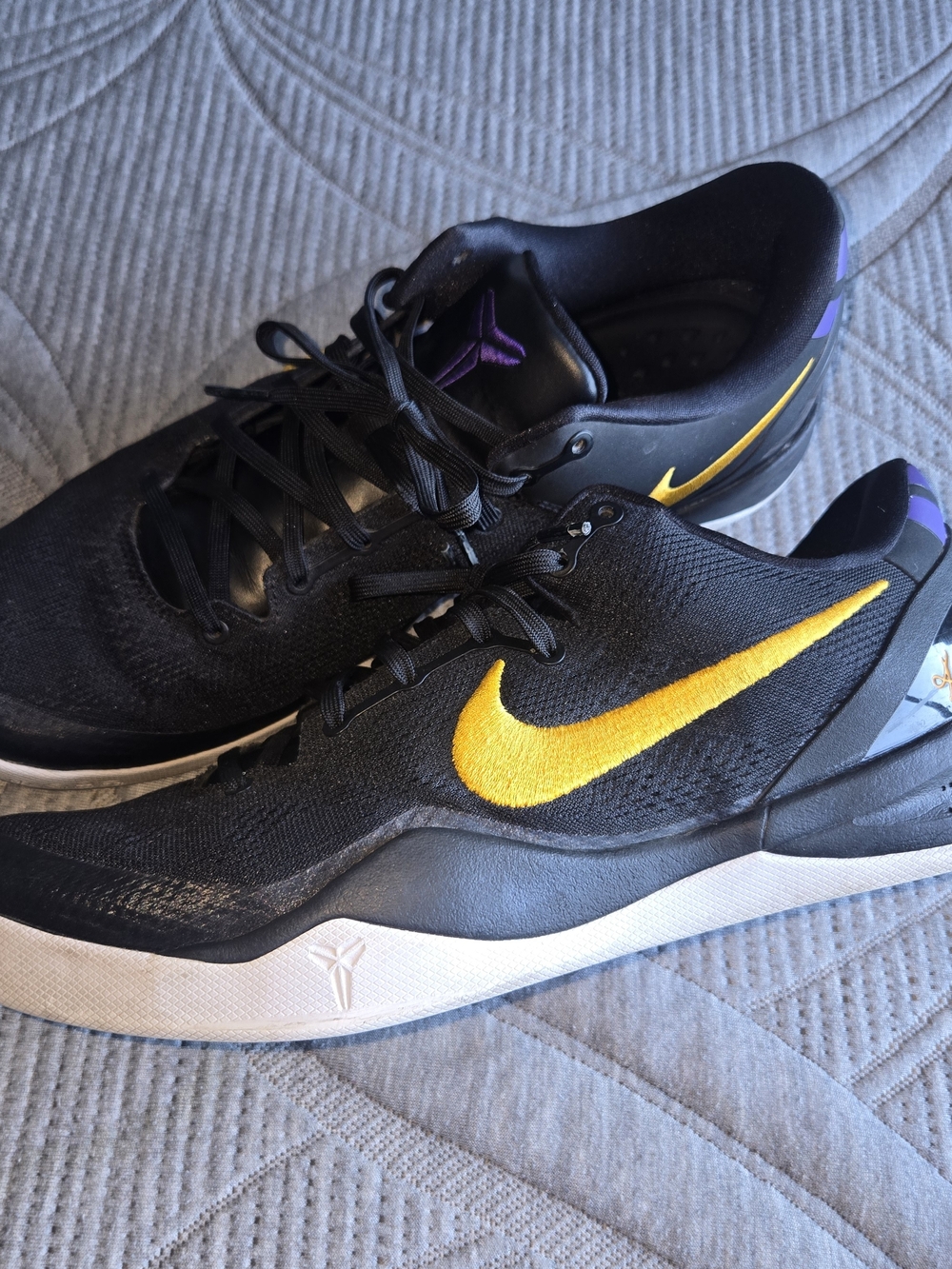 Nike Men’s Kobe 8 Protro Lakers Away Shoes